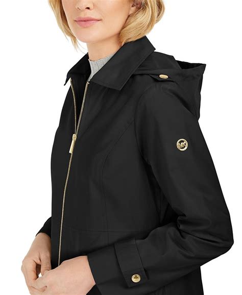 michael kors water resistant coat men|Michael Kors ladies raincoats.